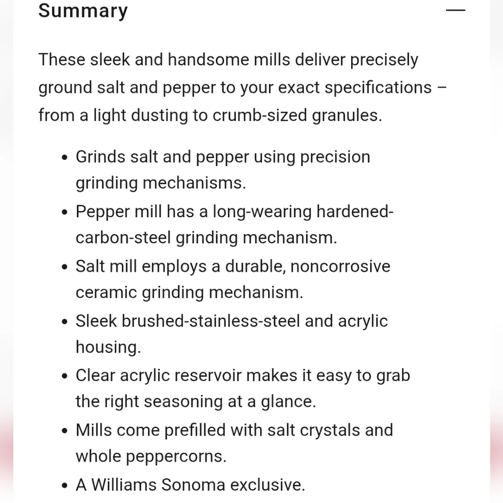 ❤️BUY 5 GET 3 FREE Cole & Mason Oslo Silver Salt and Pepper Grinder Set